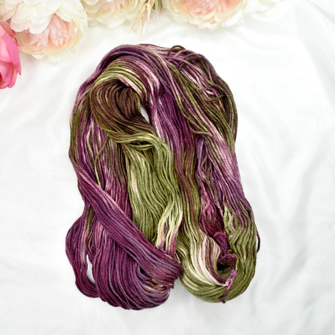 8 ply Supreme Sock in Rose Garden-8 Ply Supreme Sock-3-Sally Ridgway Designs in Felt & Fibre