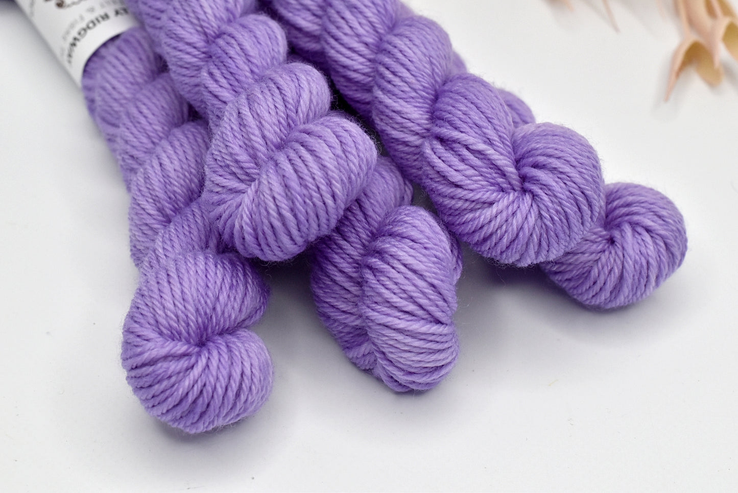 8 Ply Supreme Sock Mini Skein in Wisteria| 8 Ply Mini Skeins | Sally Ridgway | Shop Wool, Felt and Fibre Online