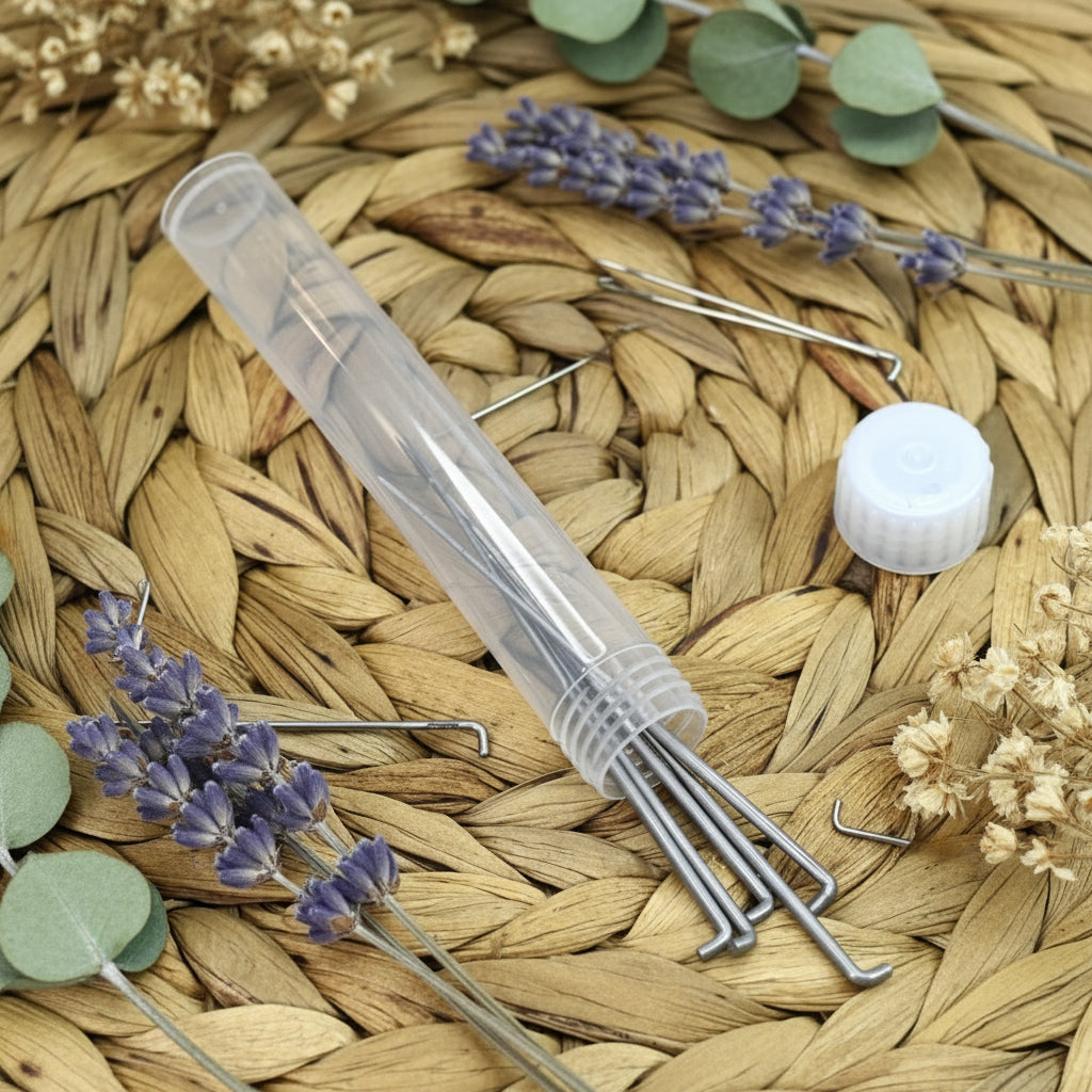 19 Gauge Triangle Felting Needles X 5-Tools-4-Sally Ridgway Designs in Felt & Fibre