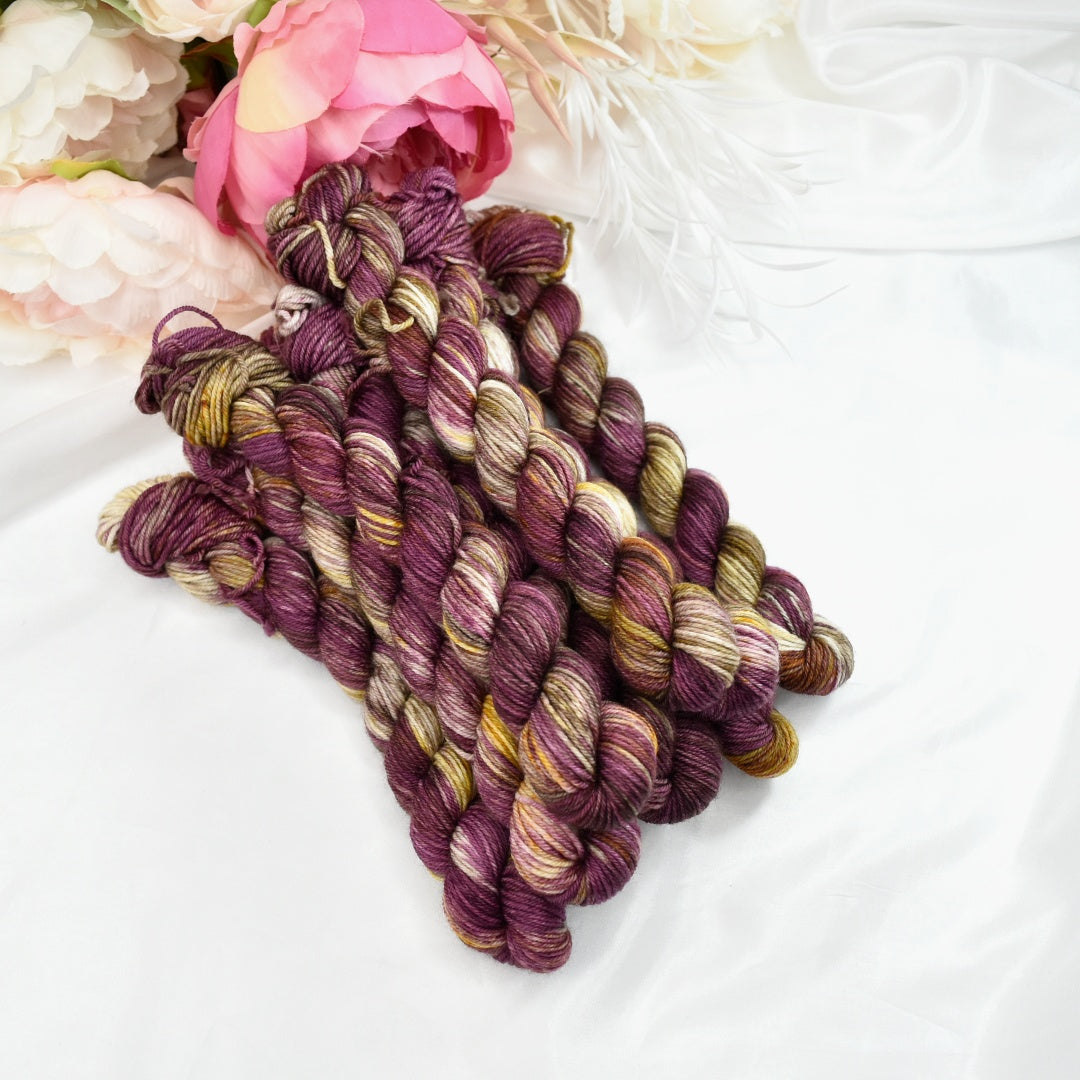 Mini Skeins 4 Ply Supreme Sock Yarn Bristle| 4 Ply Mini Skein | Sally Ridgway | Shop Wool, Felt and Fibre Online