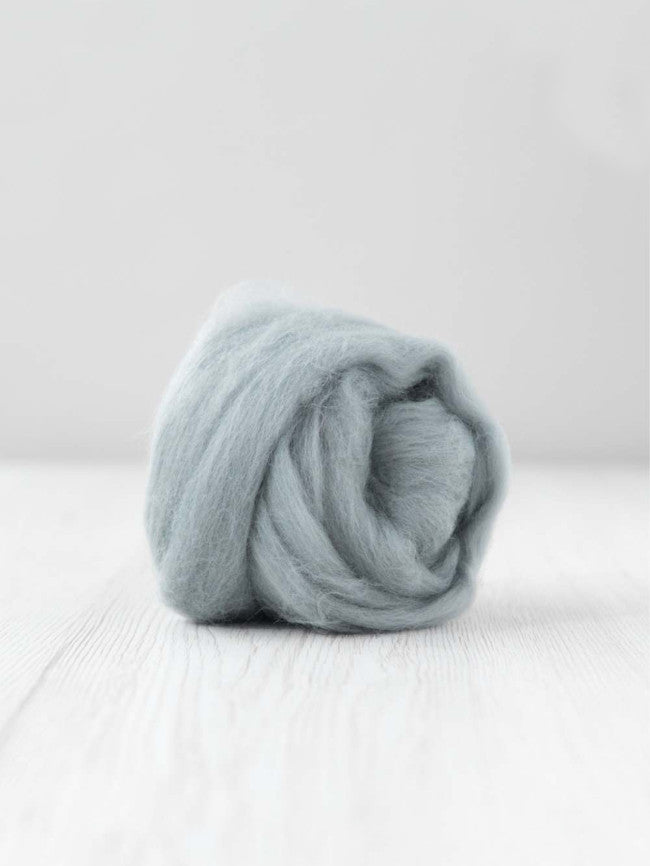 DHG Merino Wool Combed Top - Wolf-DHG Wool Tops-2-100 g-Sally Ridgway Designs in Felt & Fibre