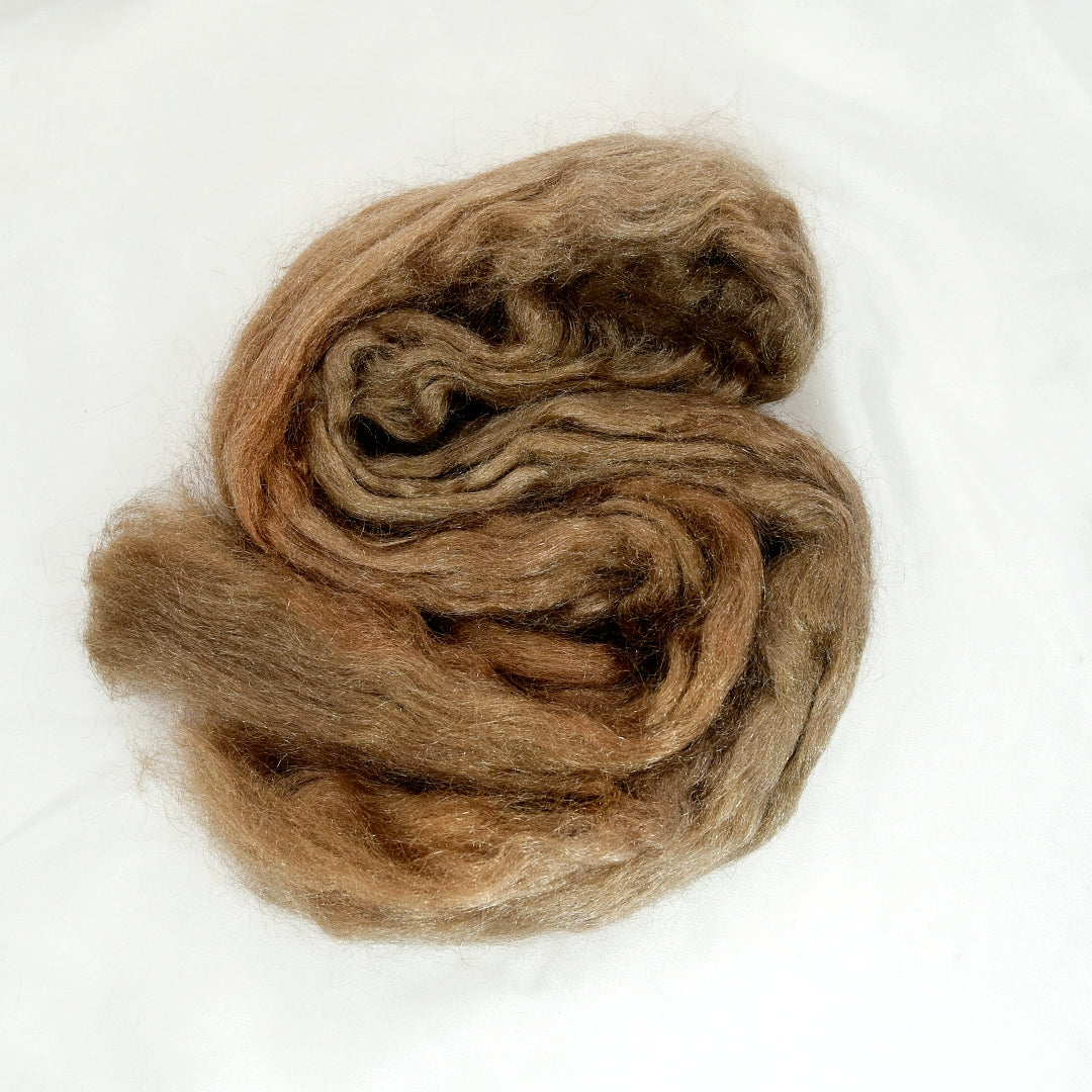 Firestar Fibre Trilobal Nylon Hand Dyed Acorn| Firestar Fibre | Sally Ridgway | Shop Wool, Felt and Fibre Online