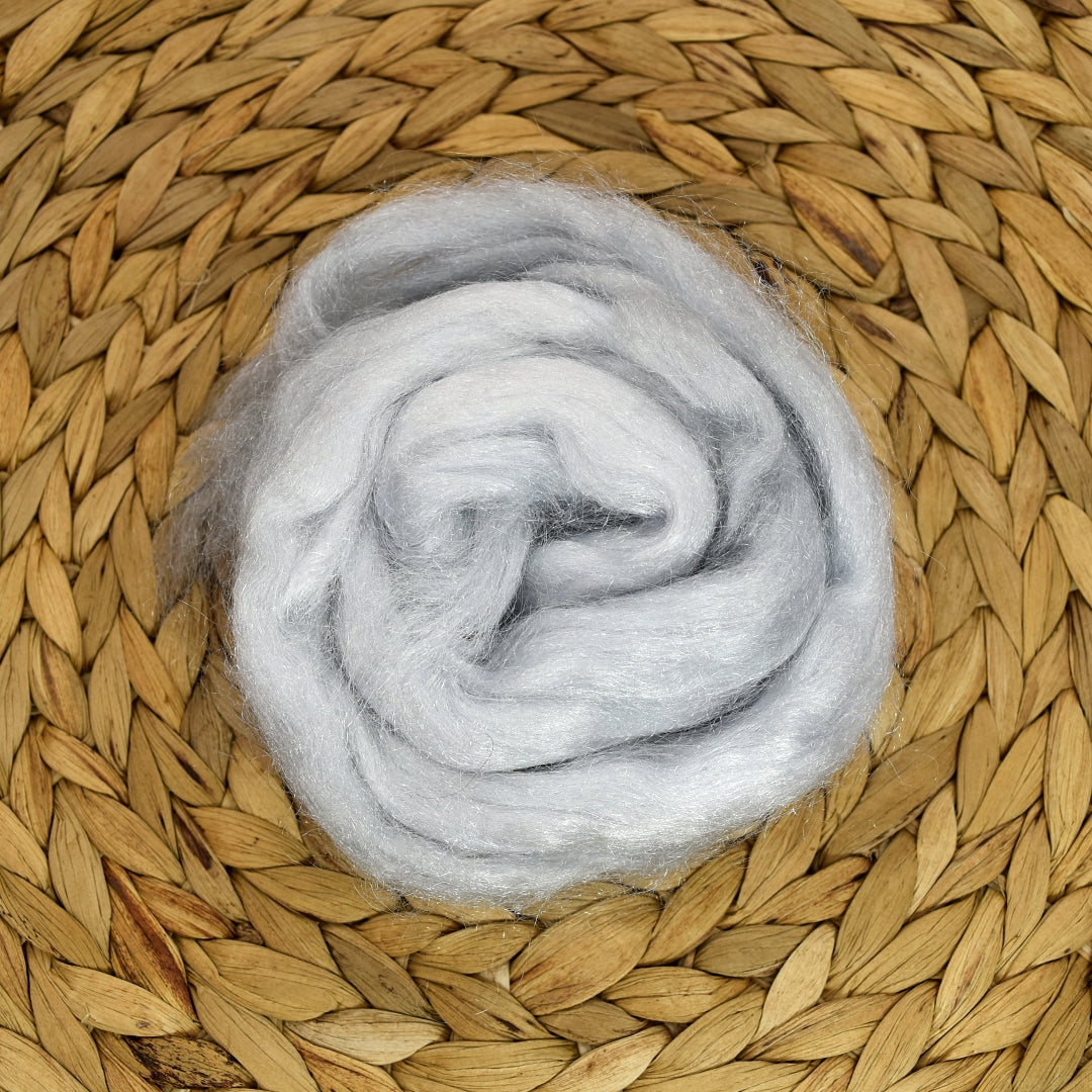 Firestar Fibre Trilobal Nylon Hand Dyed Mist| Firestar Fibre | Sally Ridgway | Shop Wool, Felt and Fibre Online