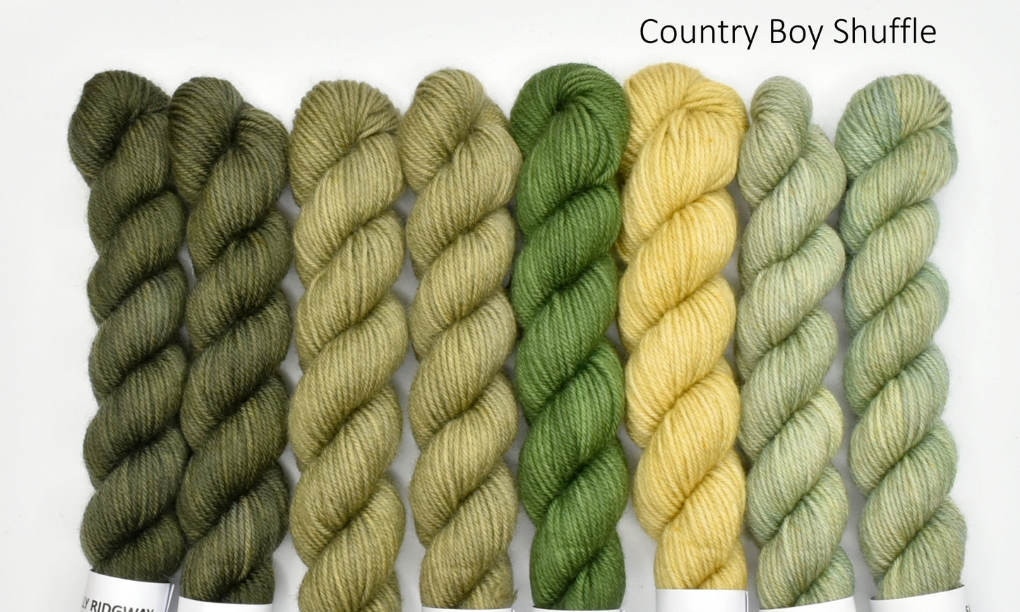 Line Dancing MKAL - Yarn Kit| Sock Yarn | Sally Ridgway | Shop Wool, Felt and Fibre Online