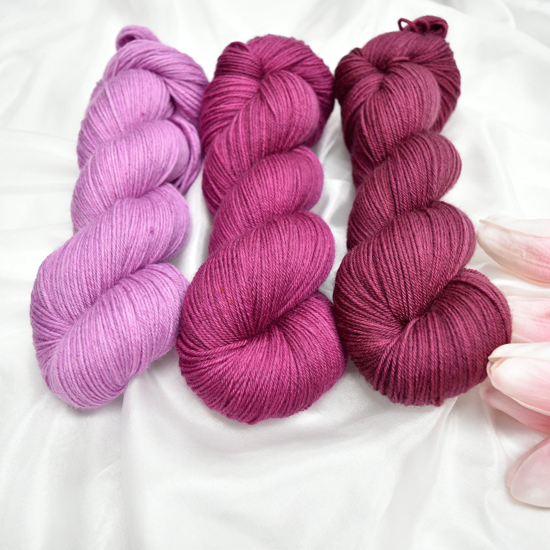 Merlot Valley 3 Skein Fade Set