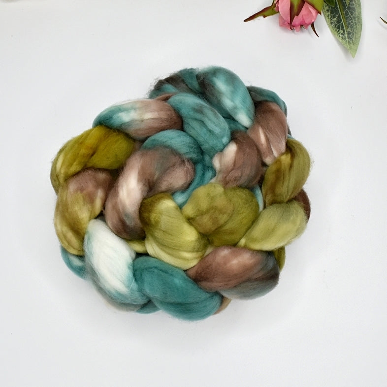 Superwash Tasmanian Merino Wool Top Isle Of Pines-Superwash Merino Wool Tops-2-100 grams-Sally Ridgway Designs in Felt & Fibre