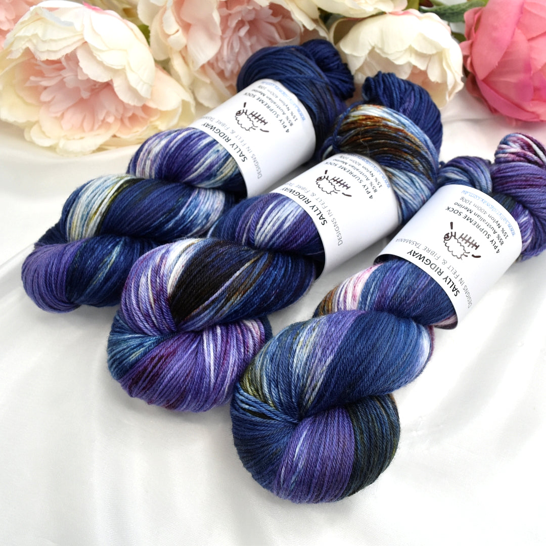 Synergy 4 ply Supreme Sock Yarn| Sock Yarn | Sally Ridgway | Shop Wool, Felt and Fibre Online