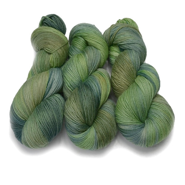4 Ply Pure Australian Merino Wool Yarn Hand Dyed New Grass 13056| 4 Ply Pure Merino Yarn | Sally Ridgway | Shop Wool, Felt and Fibre Online