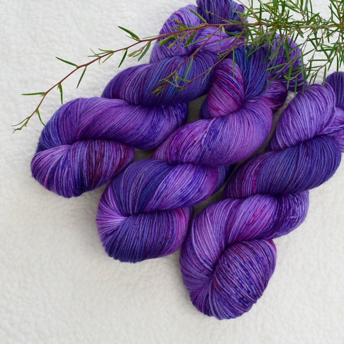 4 ply Supreme Sock Yarn Hand Dyed Grape Juice 13340-Sock Yarn-2-Sally Ridgway Designs in Felt & Fibre