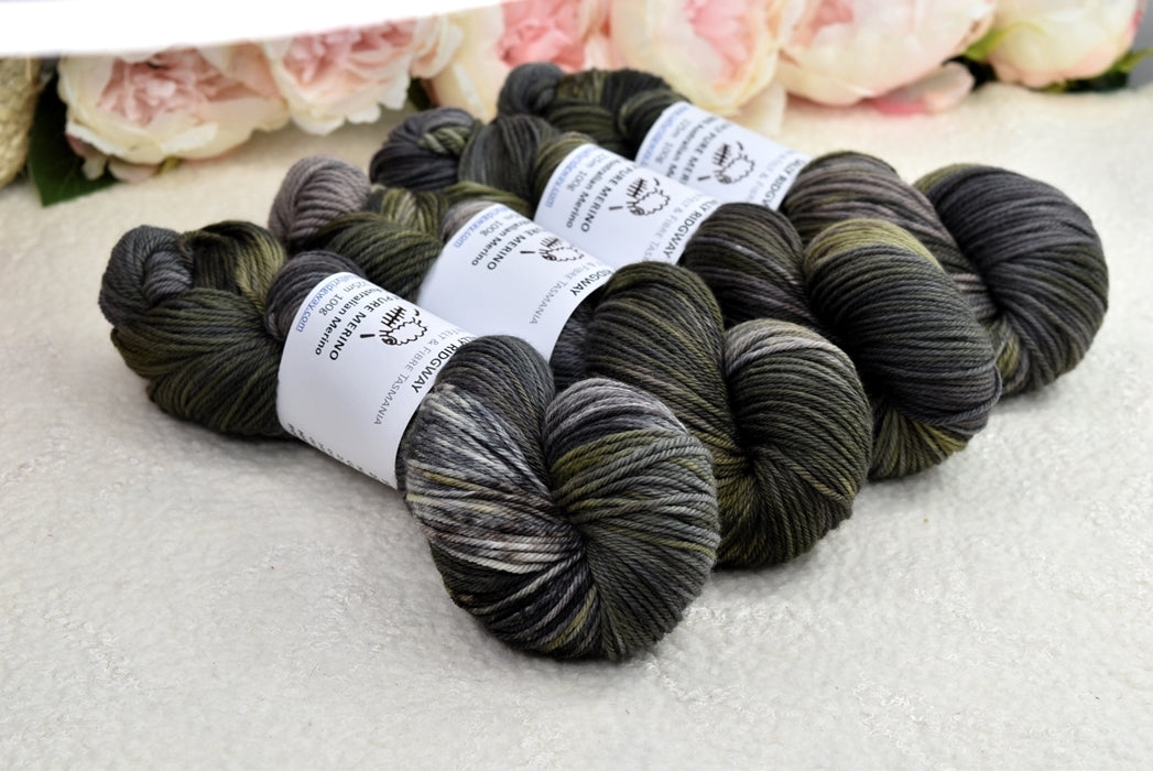 8 Ply Pure Merino Wool DK Yarn in Forest Walk 13012-8 ply Pure Merino Yarn-2-Sally Ridgway Designs in Felt & Fibre