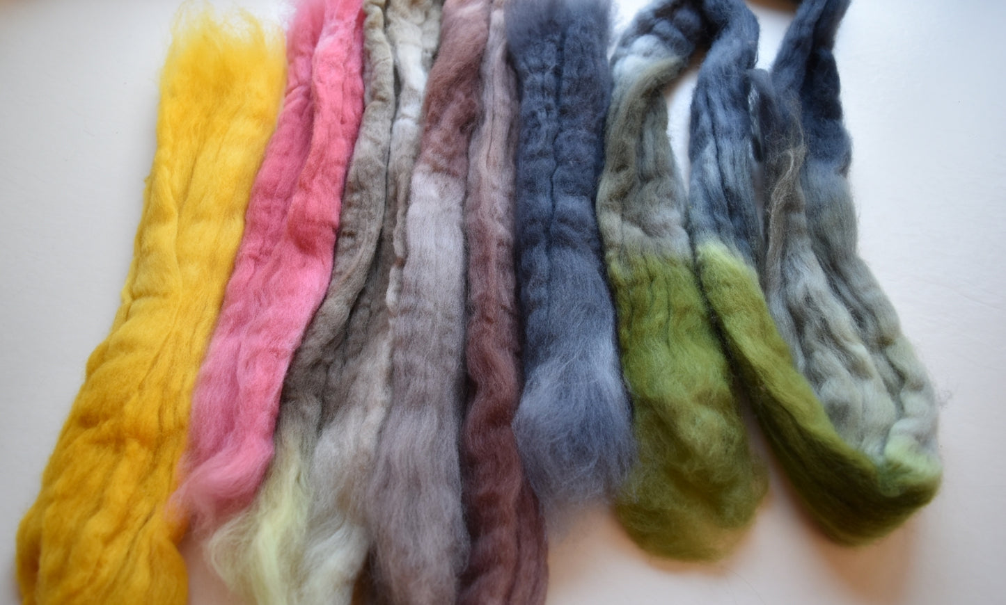 Tasmanian Merino Grab Bag For Leny-1-Sally Ridgway Designs in Felt & Fibre