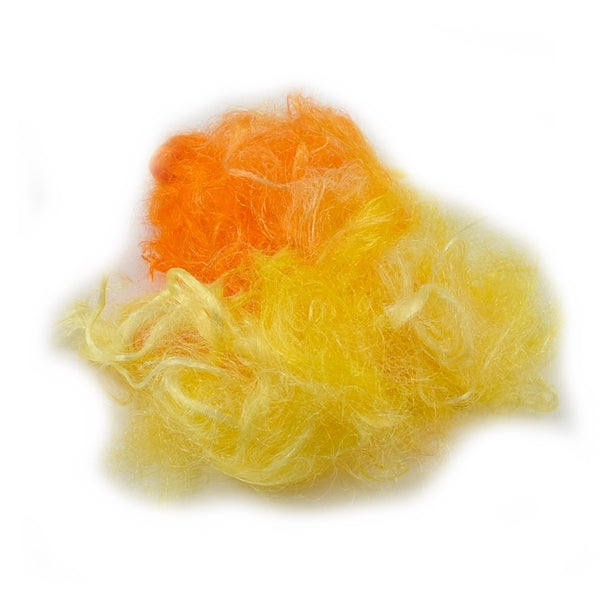 Firestar Fibre Hand Dyed Trilobal Nylon Citrus 12916-Firestar Fibre-3-20 grams-Sally Ridgway Designs in Felt & Fibre