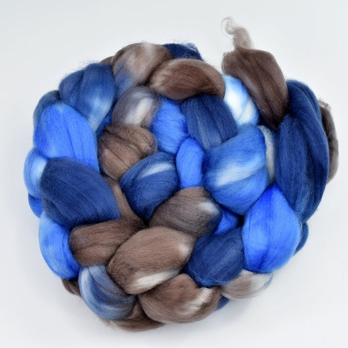 Superwash Tasmanian Merino Wool Top in Riverland| Superwash Merino Wool Tops | Sally Ridgway | Shop Wool, Felt and Fibre Online