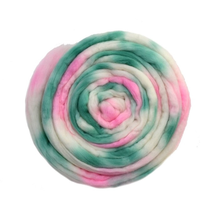 Tasmanian Merino Wool Combed Top (Roving) Sweet Pea 13398| Merino wool tops | Sally Ridgway | Shop Wool, Felt and Fibre Online