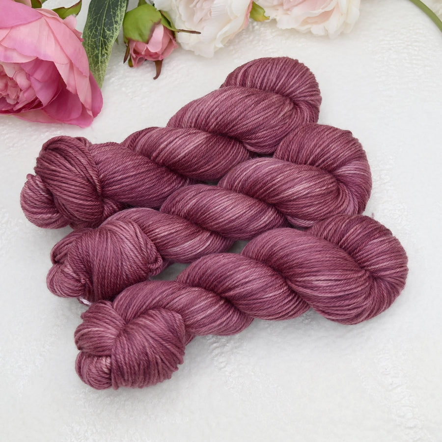 Wine O'Clock on 8 Ply Superwash 100% Merino Yarn| 8 Ply Superwash Merino Yarn | Sally Ridgway | Shop Wool, Felt and Fibre Online