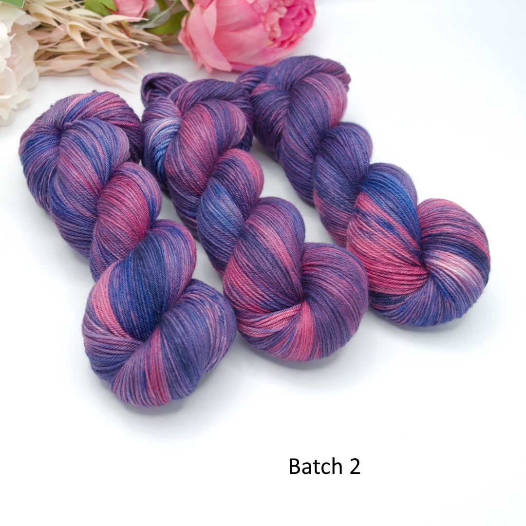 4 Ply Pure Australian Merino Wool Yarn Blueberry Crush| 4 Ply Pure Merino Yarn | Sally Ridgway | Shop Wool, Felt and Fibre Online