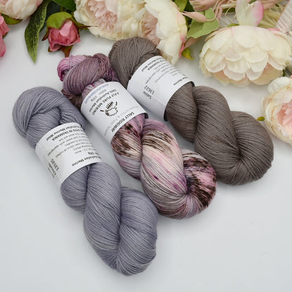 4 Ply Pure Australian Merino Wool Yarn Hand Dyed Rose Bay| 4 Ply Pure Merino Yarn | Sally Ridgway | Shop Wool, Felt and Fibre Online
