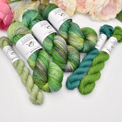 4 ply Supreme Sock Yarn Hand Dyed Daintree| Sock Yarn | Sally Ridgway | Shop Wool, Felt and Fibre Online