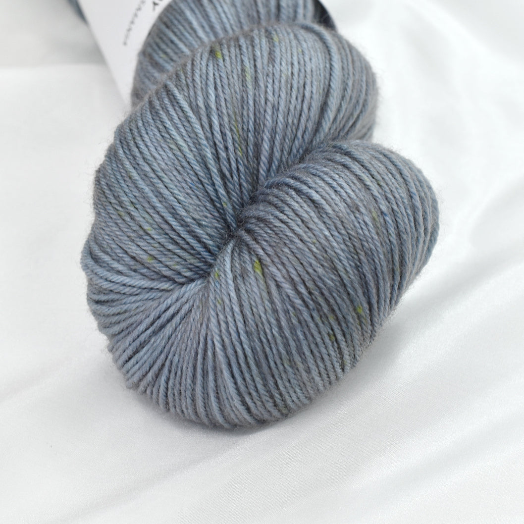 4 ply Supreme Sock Yarn Hand Dyed Light Blue-Sock Yarn-2-Sally Ridgway Designs in Felt &amp; Fibre
