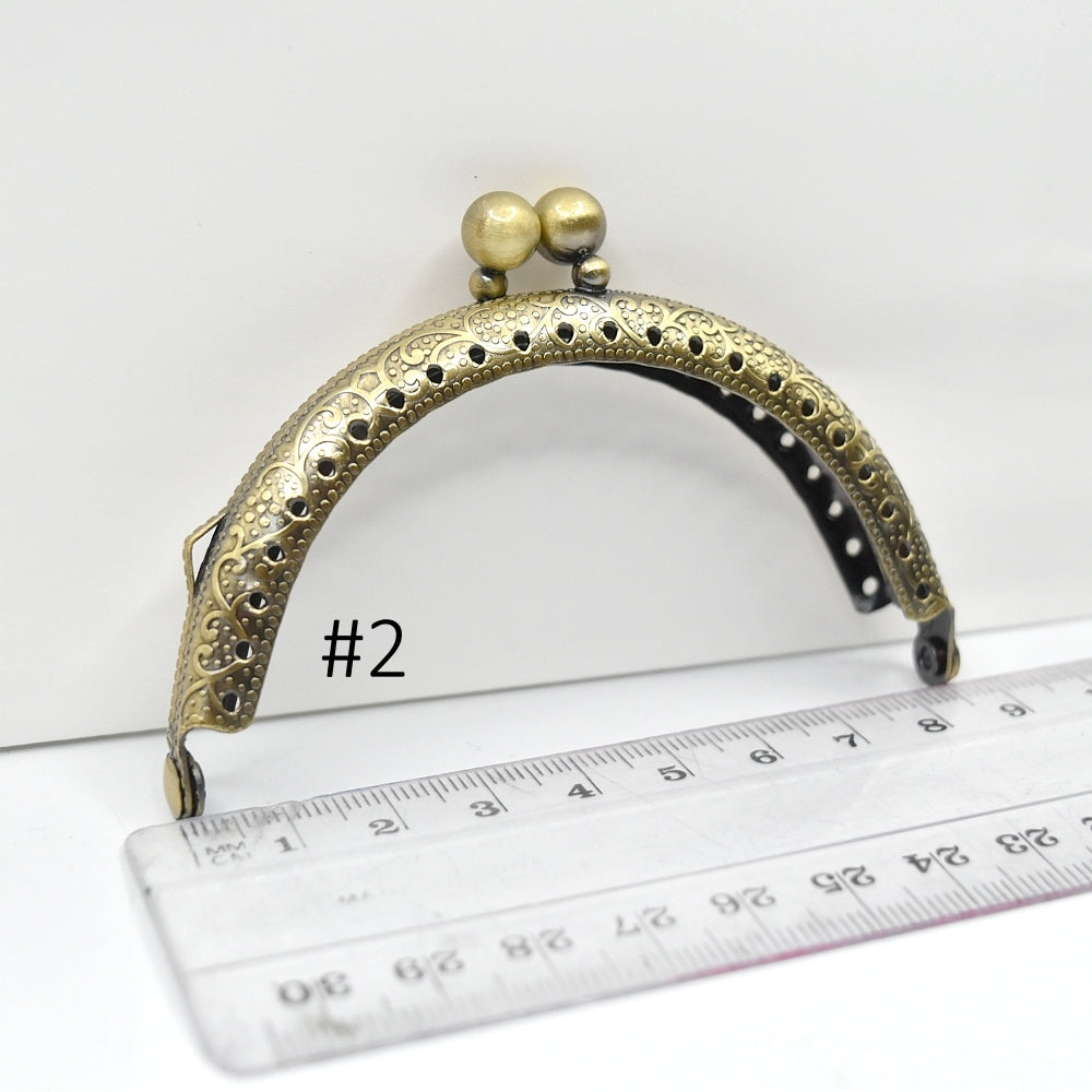 8.5 cm Kiss Lock Purse Frames| Tools | Sally Ridgway | Shop Wool, Felt and Fibre Online