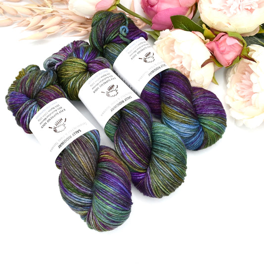 8 ply Supreme Sock in Peacock| 8 Ply Supreme Sock | Sally Ridgway | Shop Wool, Felt and Fibre Online