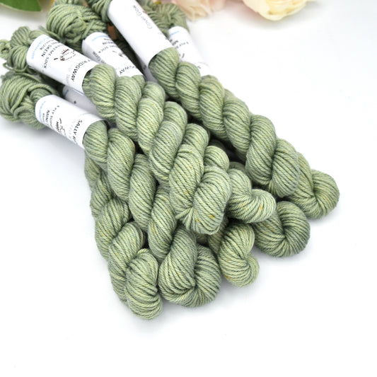 8 Ply Supreme Sock Mini Skein in Clover Glow| 8 Ply Mini Skeins | Sally Ridgway | Shop Wool, Felt and Fibre Online