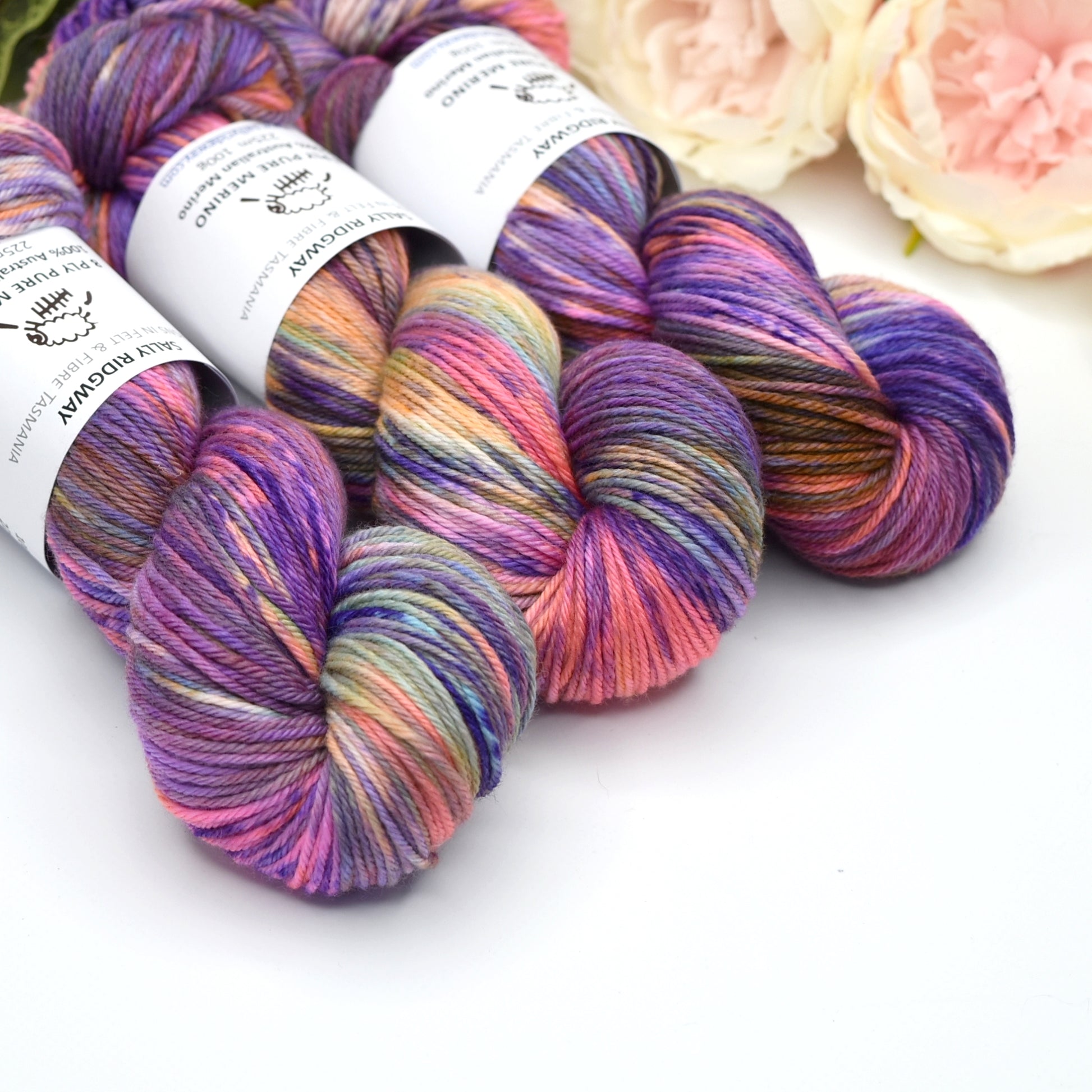 8 Ply DK Pure Merino Wool Yarn in Butterfly| 8 ply Pure Merino Yarn | Sally Ridgway | Shop Wool, Felt and Fibre Online