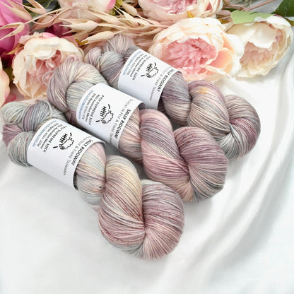Chantilly 4 ply Supreme Sock Knitting Yarn Hand Dyed-Sock Yarn-2-Sally Ridgway Designs in Felt &amp; Fibre