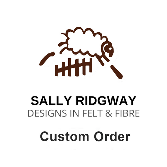 Custom Order For Caroline| Custom Order | Sally Ridgway | Shop Wool, Felt and Fibre Online