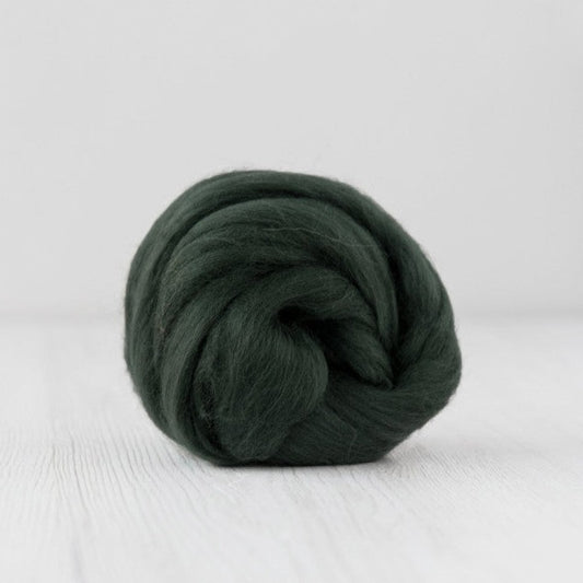 DHG Merino Wool Combed Top - Fir| DHG Wool Tops | Sally Ridgway | Shop Wool, Felt and Fibre Online