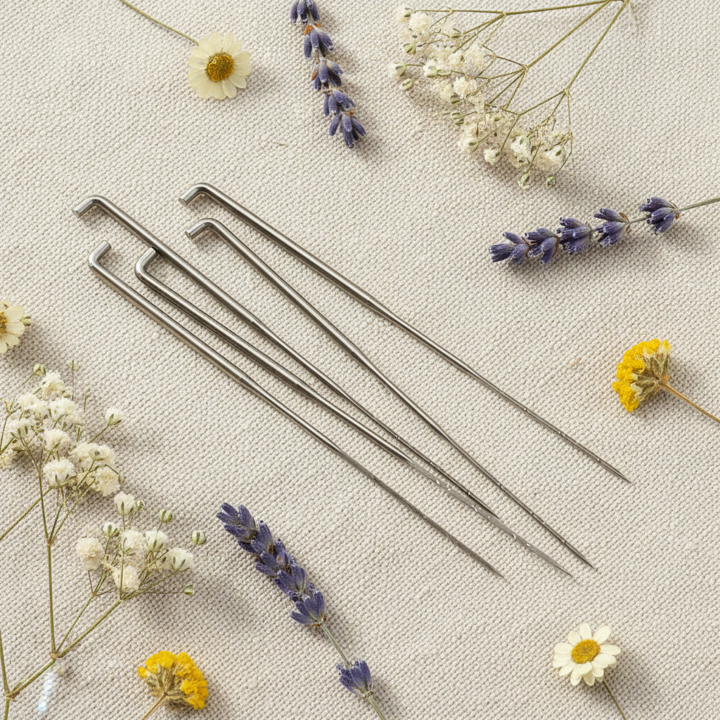 19 Gauge Triangle Felting Needles X 5-Tools-2-Sally Ridgway Designs in Felt &amp; Fibre