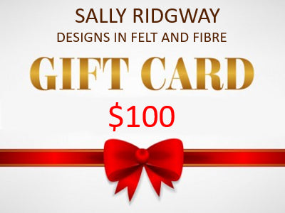 Yarn and Fibre Stash Building Gift Card $100| Gift Card | Sally Ridgway | Shop Wool, Felt and Fibre Online