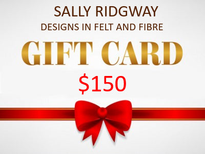 Yarn and Fibre Stash Building Gift Card $150| Gift Card | Sally Ridgway | Shop Wool, Felt and Fibre Online