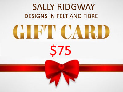 Yarn and Fibre Stash Building Gift Card $75| Gift Card | Sally Ridgway | Shop Wool, Felt and Fibre Online