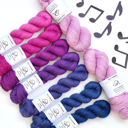 Sky Song MKAL 2026 Yarn Kit 1 - Blue Sky Mine - Sally Ridgway Designs in Felt &amp; Fibre - Australia