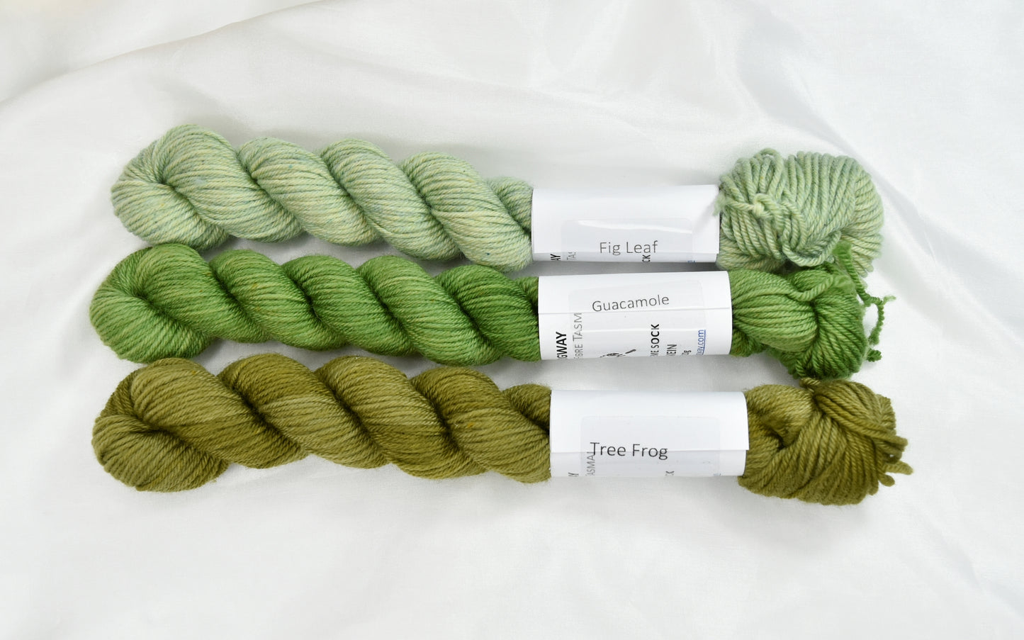 Mini Skeins 4 Ply Supreme Sock Yarn Tree Frog-4 Ply Mini Skein-3-Sally Ridgway Designs in Felt &amp; Fibre