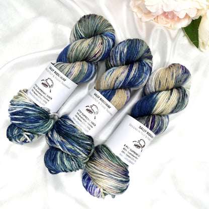 8 Ply Supreme Sock in Stormy Sea| 8 Ply Supreme Sock | Sally Ridgway | Shop Wool, Felt and Fibre Online