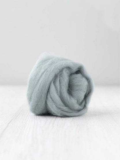 DHG Merino Wool Combed Top - Wolf-DHG Wool Tops-2-100 g-Sally Ridgway Designs in Felt &amp; Fibre