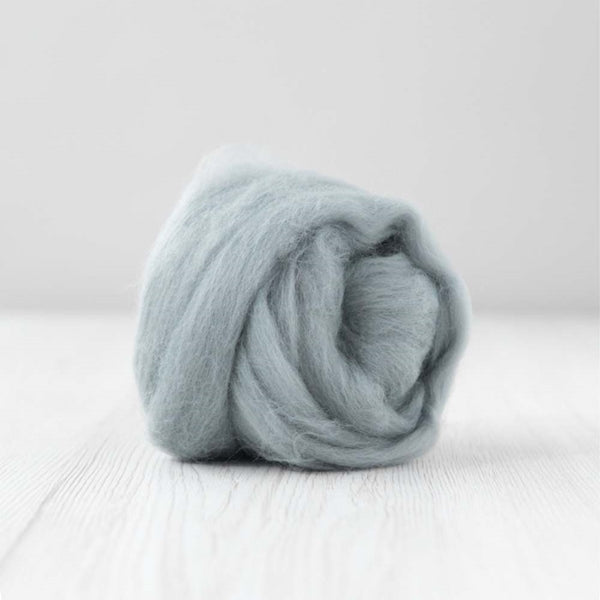 DHG Merino Wool Combed Top - Wolf-DHG Wool Tops-1-100 g-Sally Ridgway Designs in Felt &amp; Fibre