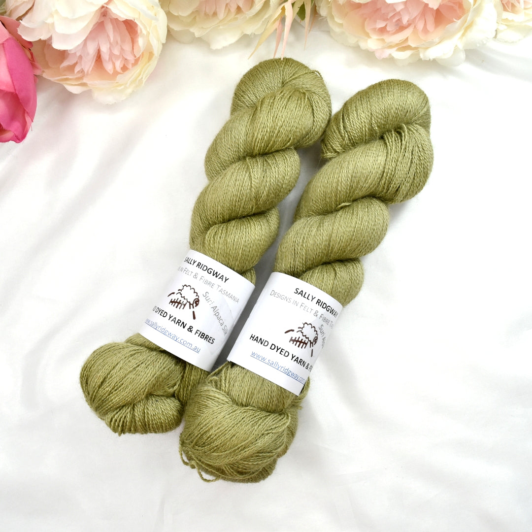 Advocado Alpaca Silk Lace| Alpaca Silk Lace | Sally Ridgway | Shop Wool, Felt and Fibre Online