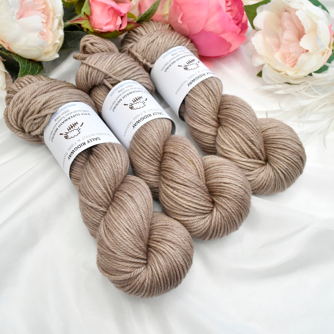 Antiquity on 8 Ply Superwash 100% Merino Yarn| 8 Ply Superwash Merino Yarn | Sally Ridgway | Shop Wool, Felt and Fibre Online