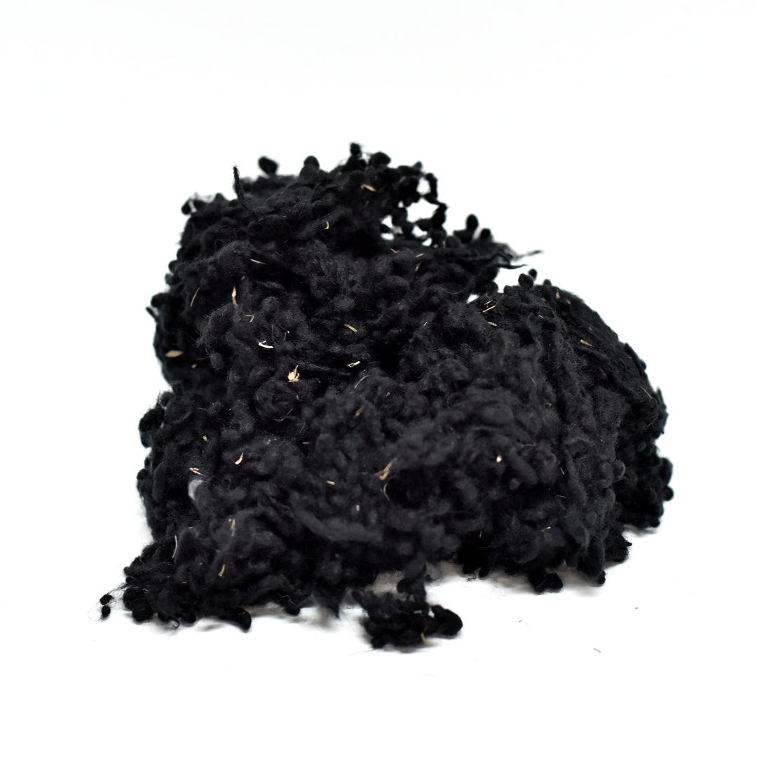 Black DHG Merino Wool Nepps| Nepps | Sally Ridgway | Shop Wool, Felt and Fibre Online