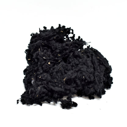 Black DHG Merino Wool Nepps| Nepps | Sally Ridgway | Shop Wool, Felt and Fibre Online
