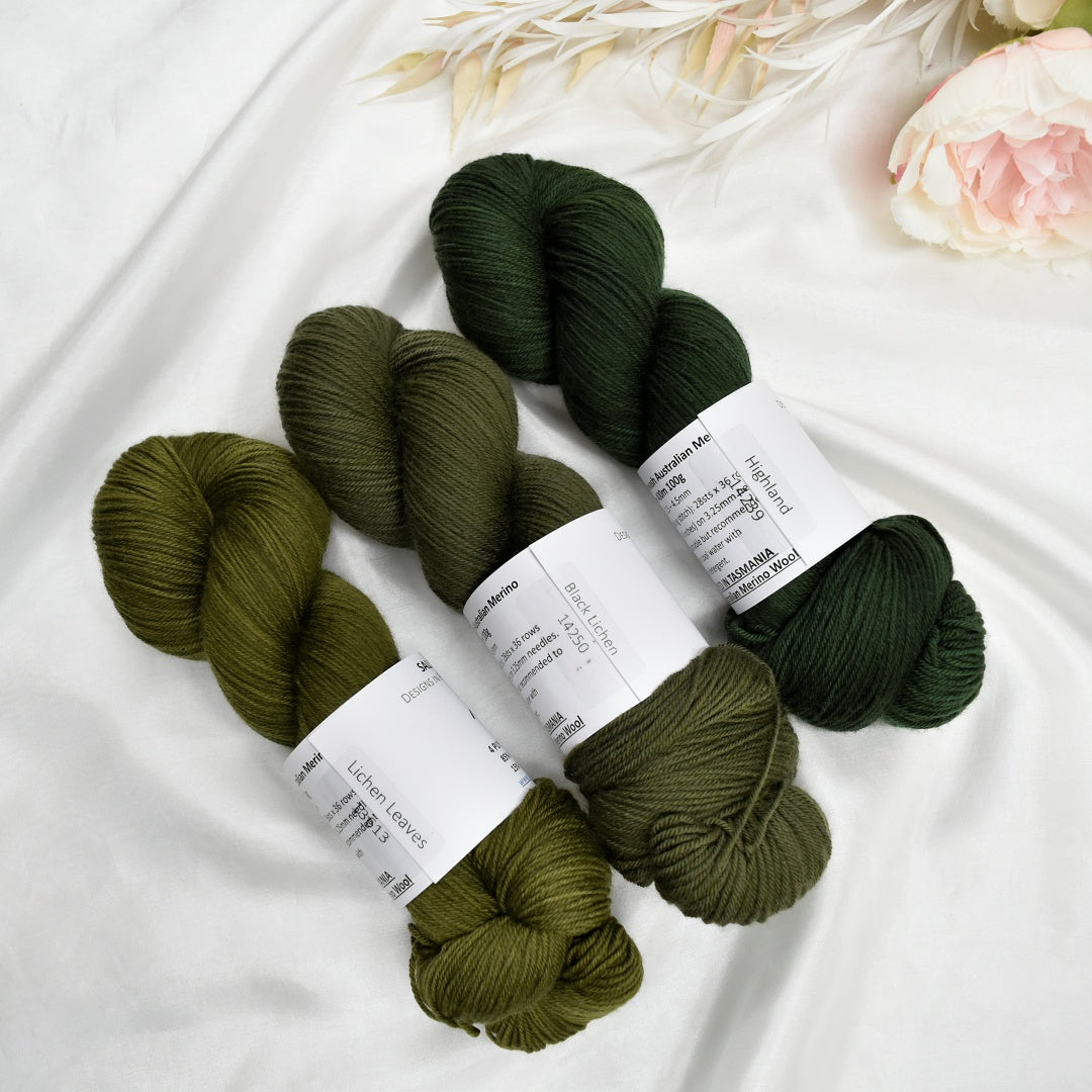 Black Lichen Hand Dyed 4 ply Supreme Sock Yarn| Sock Yarn | Sally Ridgway | Shop Wool, Felt and Fibre Online