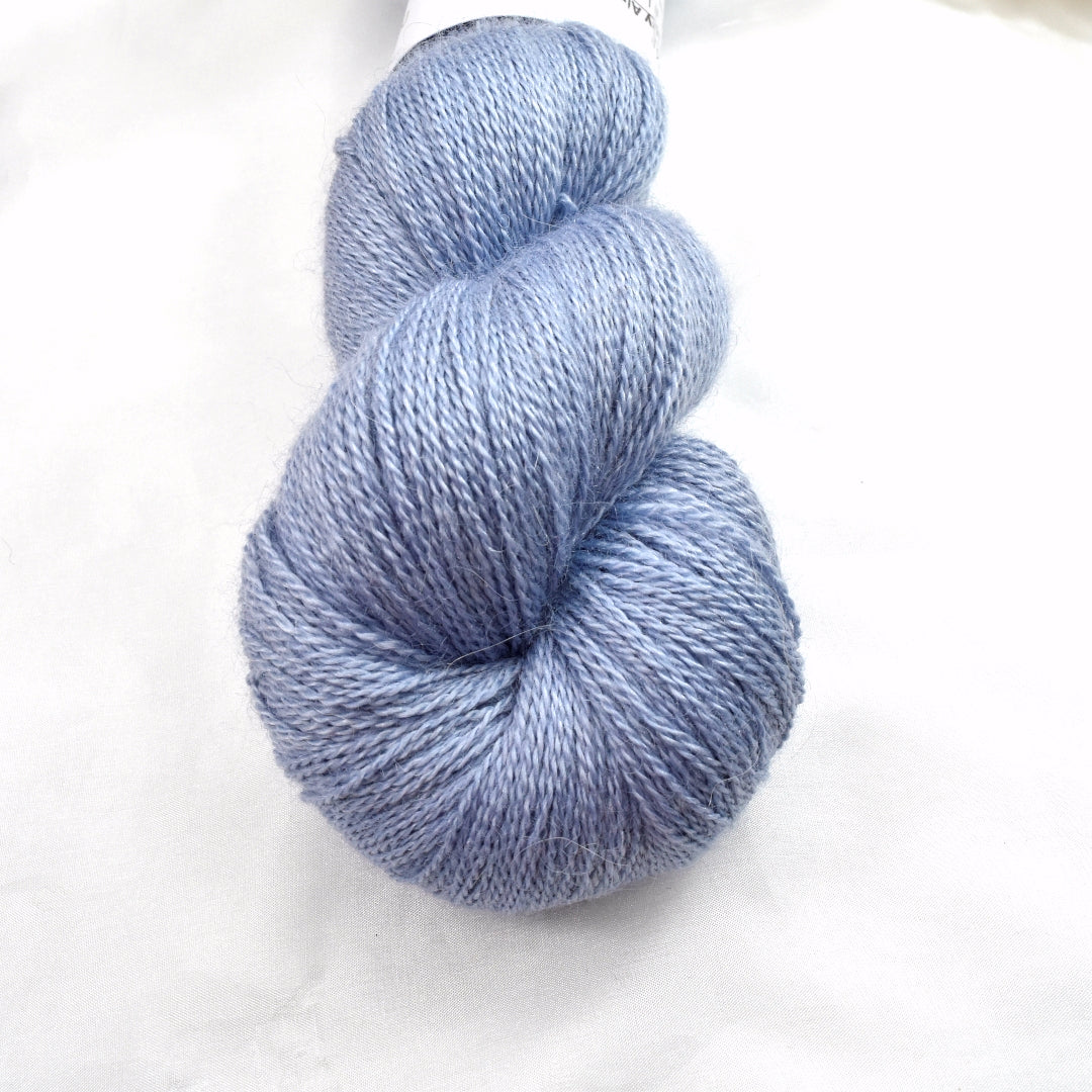 Blue Glaze Alpaca Silk Lace| Alpaca Silk Lace | Sally Ridgway | Shop Wool, Felt and Fibre Online