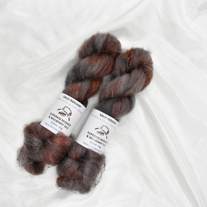 Superkid Mohair & Silk Hand Dyed Rock Wallaby