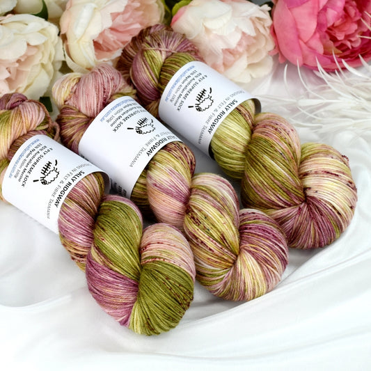 Chintz Bouquet - 4 ply Supreme Sock Yarn| Sock Yarn | Sally Ridgway | Shop Wool, Felt and Fibre Online