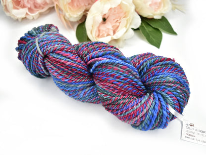 Hand Spun Yarn Jewell Kiss| Hand Spun Yarn | Sally Ridgway | Shop Wool, Felt and Fibre Online