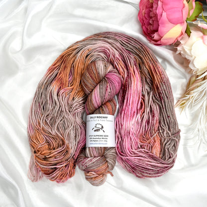 8 Ply Supreme Sock in Cinnamon Sprinkles| 8 Ply Supreme Sock | Sally Ridgway | Shop Wool, Felt and Fibre Online