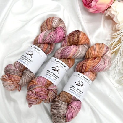 8 Ply Supreme Sock in Cinnamon Sprinkles| 8 Ply Supreme Sock | Sally Ridgway | Shop Wool, Felt and Fibre Online